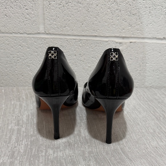 Coach black Patent Leather Women's Pumps - Picture 3 of 9